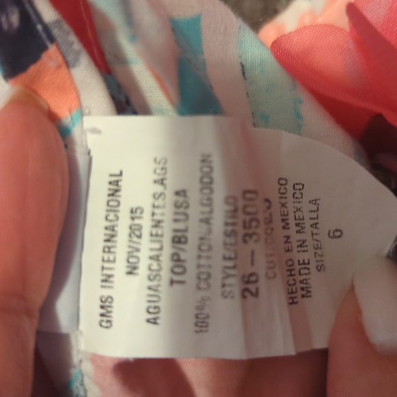 Peaches & Cream Girls Matching Set - size 6 - Picture 4 of 7